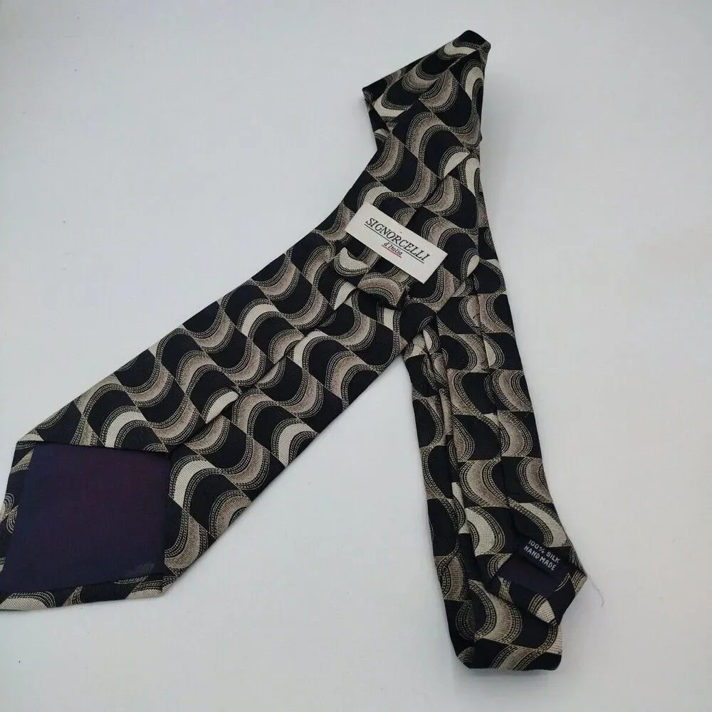 Mens Necktie Signorcelli SILK Tie 57.5